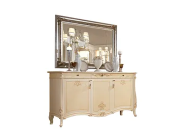 PRESTIGE - Wooden sideboard with doors with drawers by Barnini Oseo - view 2
